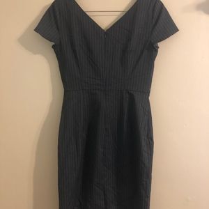 NWT!!! Charcoal pinstripe business dress